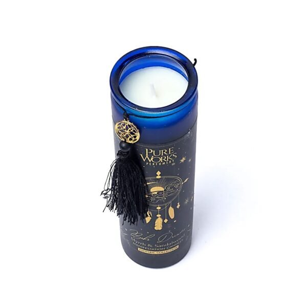 Boho Dreams Manifestation Candle (300 g) – Myrrh & Sandalwood