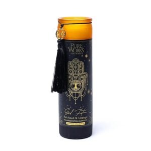 Good Fortune Manifestation Candle – Patchouli & Orange 300 g