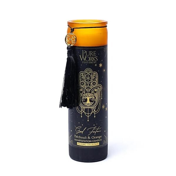 Good Fortune Manifestation Candle – Patchouli & Orange 300 g