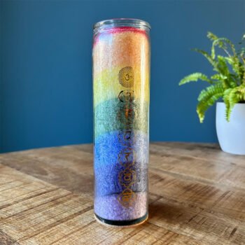 7 Chakras Candle with Essential Oils