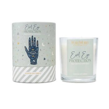 Evil Eye Protection Scented Candle - Celestial Magic