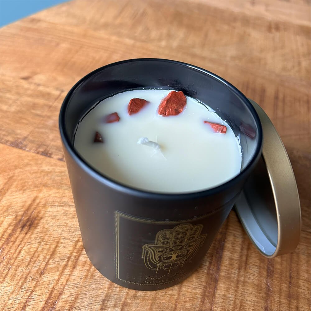 Good Fortune Manifestation Candle - Patchouli & Orange