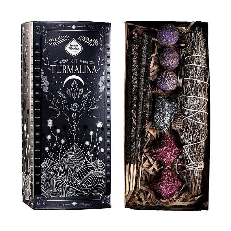 Incense Gift Box Kit - Tourmaline Protection & Balance