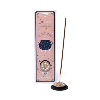Love Potion Incense + Holder (Pink Prosecco & Roses) - Celestial Magic