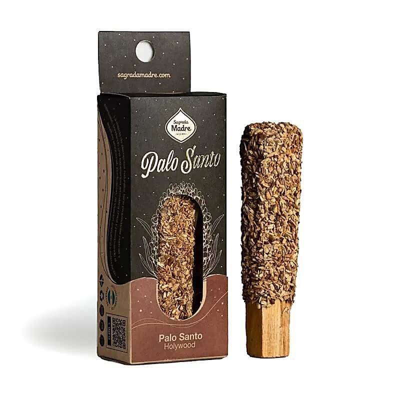 Palo Santo Stick rolled in Palo Santo Chips - Sagrada Madre