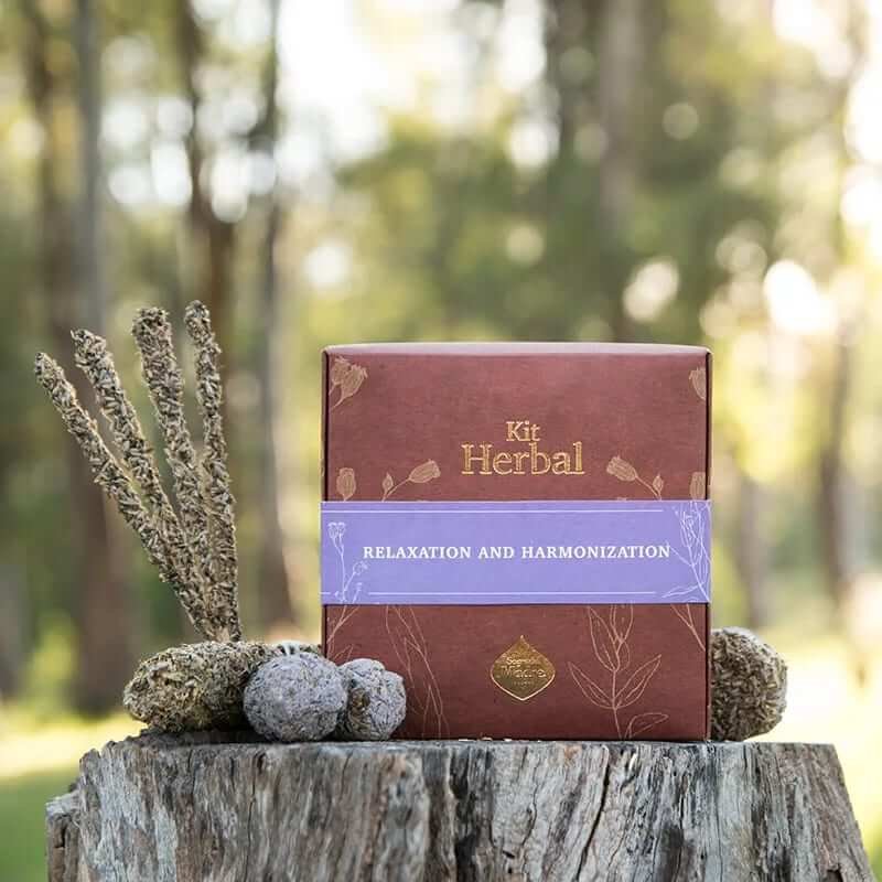 Relaxation & Harmonization Incense & Smudging Kit