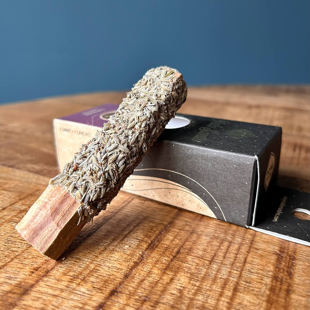 Palo Santo Stick rolled in Lavender - Sagrada Madre