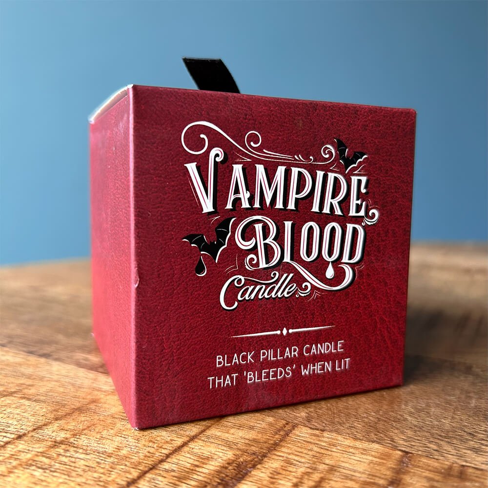 Small Vampire Blood Pillar Candle