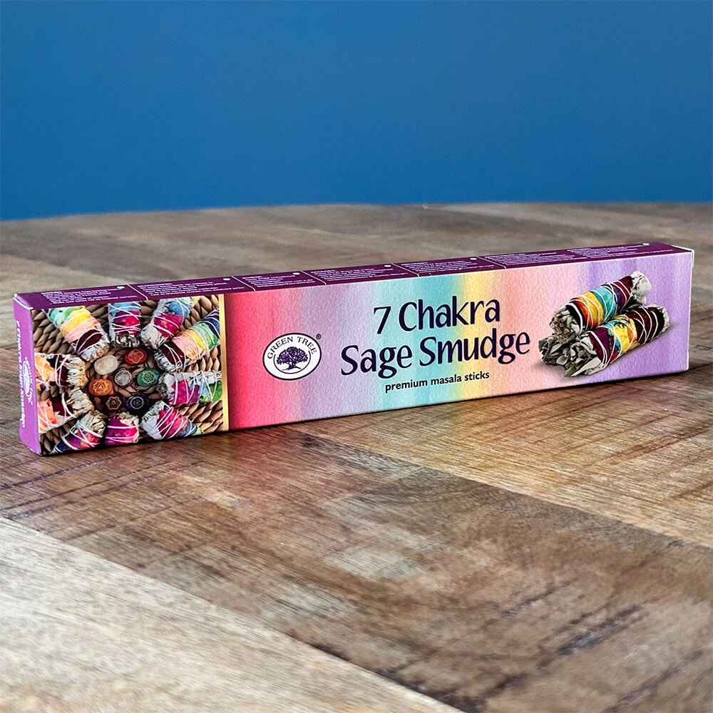 7 Chakra Sage Smudge Incense Sticks