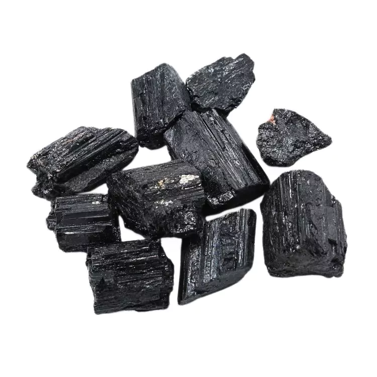 Black Tourmaline Rough Stone