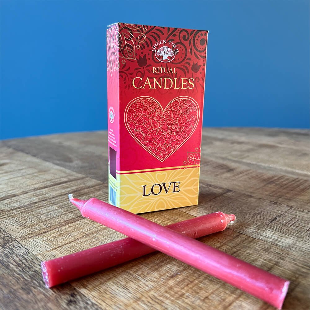 Red Ritual Candles - Love 10 Pack
